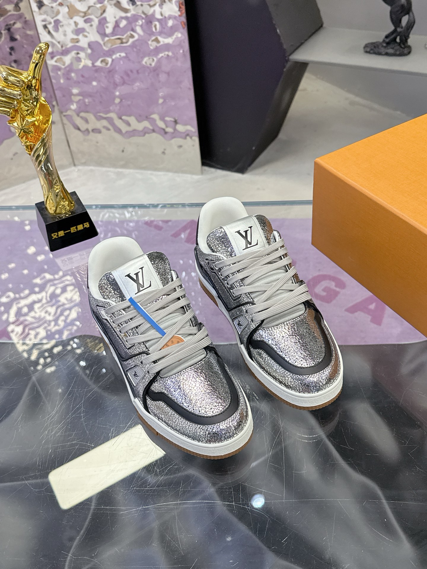 LV Trainer Sneakers - Image 6