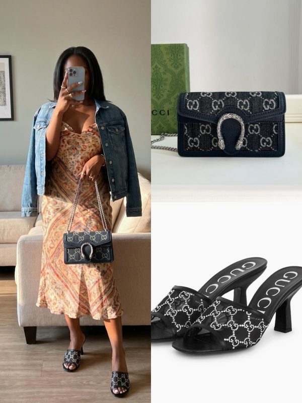 Gucci Shoes & Bag Set