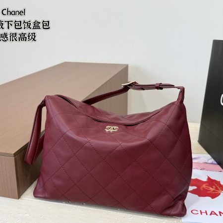 Chanel Underarm Bag / Boho Lunch Box Bag - Image 2