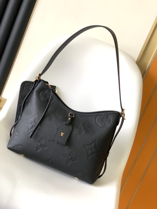 LV CarryAll PM Monogram Empreinte Leather Women Handbag 10A Mirror Version