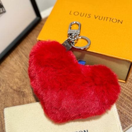 LV Lucky Heart Bag Charm - Image 3