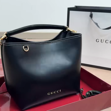 Gucci Handheld Crossbody Tote Bag - Image 2