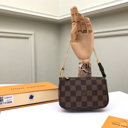 LV Mini Pochette Accessories Bag - Image 4