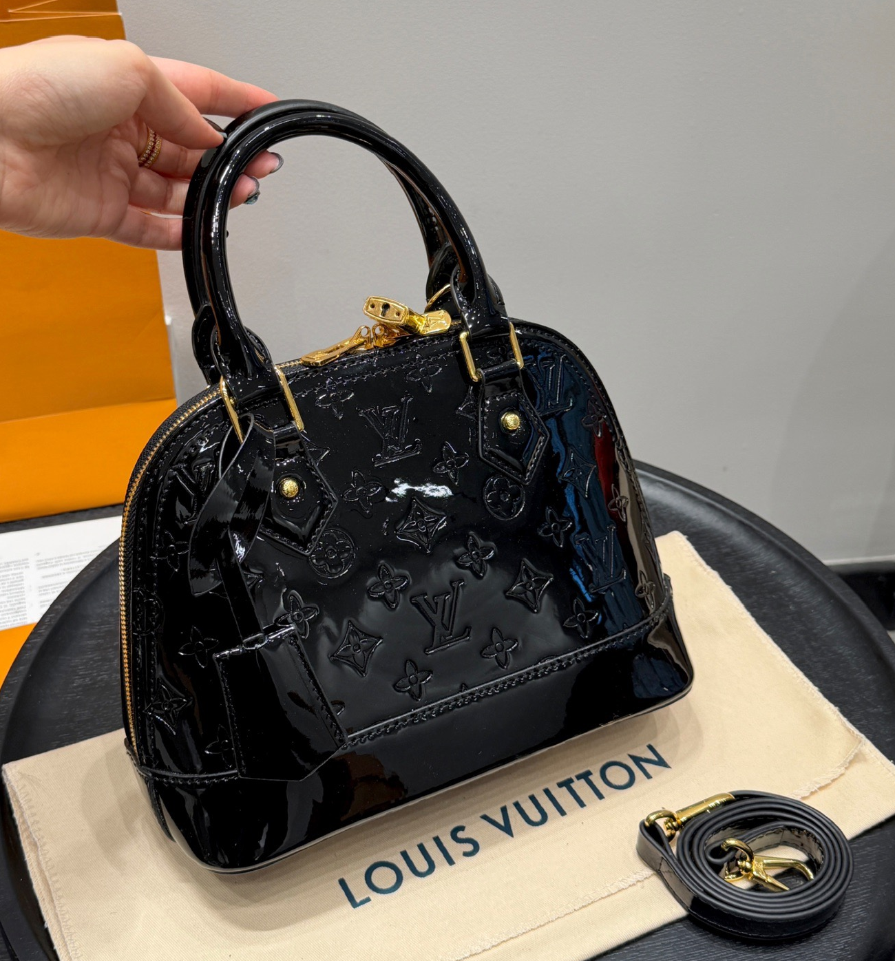 LV Alma BB Handle Bag - Image 11