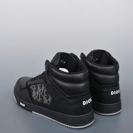 Dior B27 Sneakers High-Top Black (AAA High Quality Version) - Image 3
