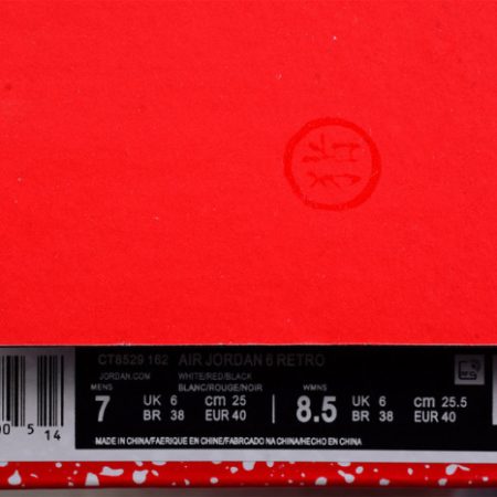 Air Jordan 6 Red Oreo CT8529-162 - Image 6