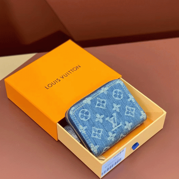 LV Monogram jacquard denim bag