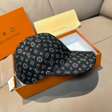LV Monogram Black Hat - Image 4