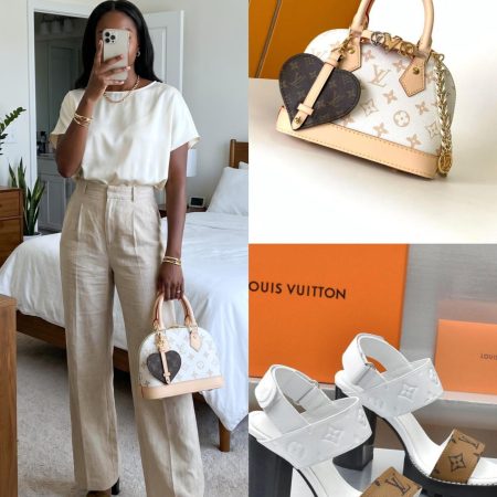 LV Shoes & Bag Set