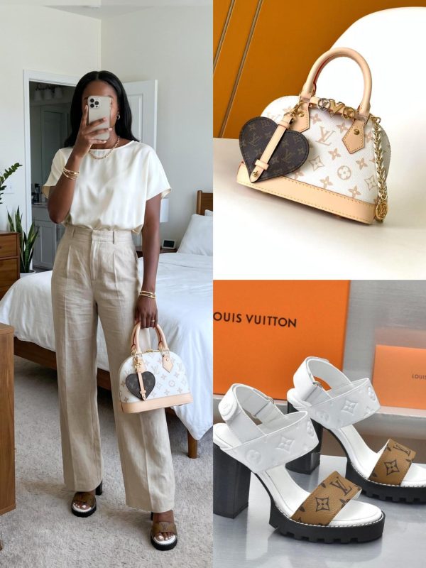 LV Shoes & Bag Set