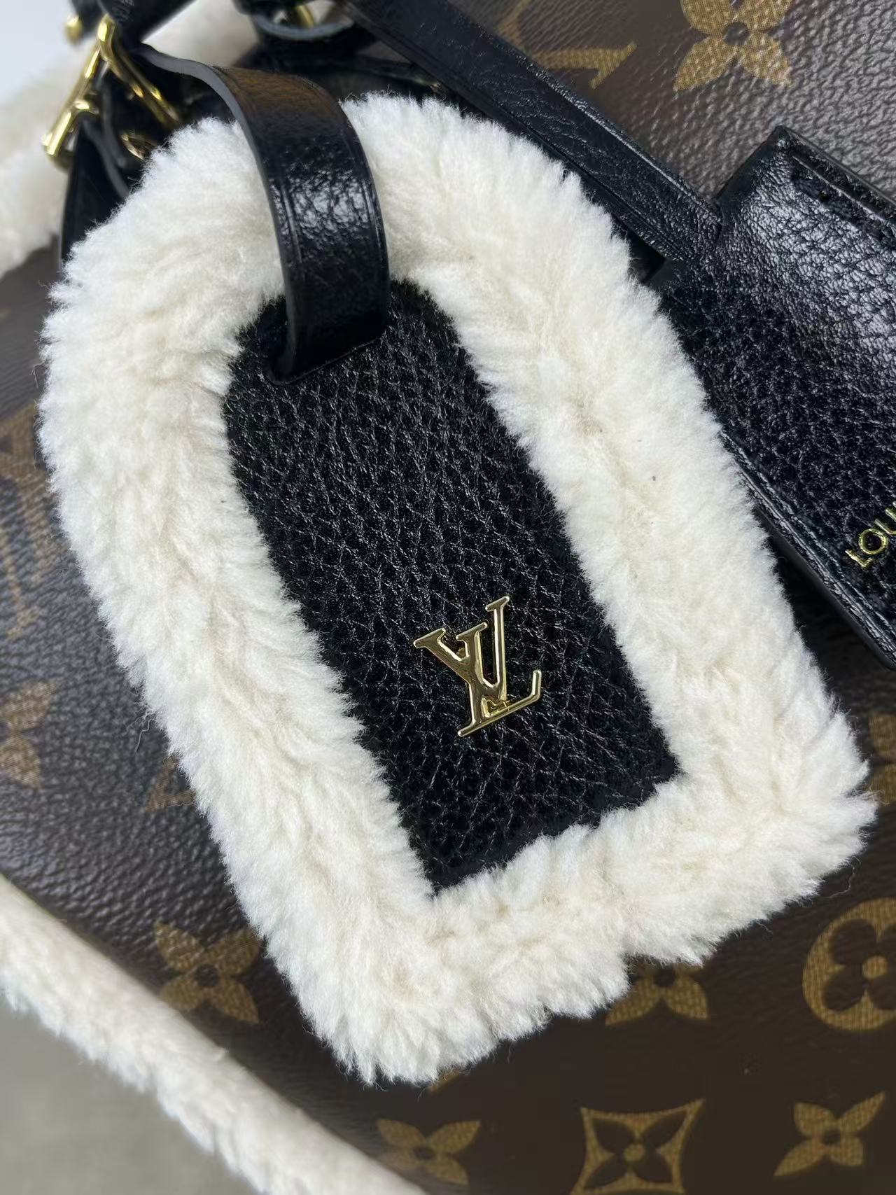 LV Speedy Soft Teddy 30 Bag - Image 5