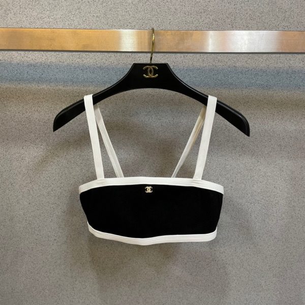 Chanel Two-Piece Swimsuit Swimwear