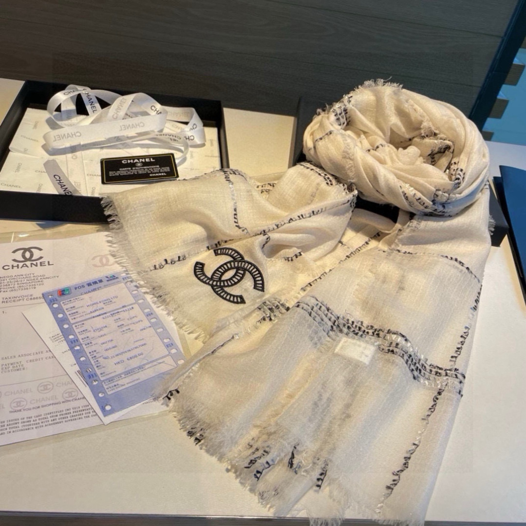 Chanel Scarves Cashmere - Image 2
