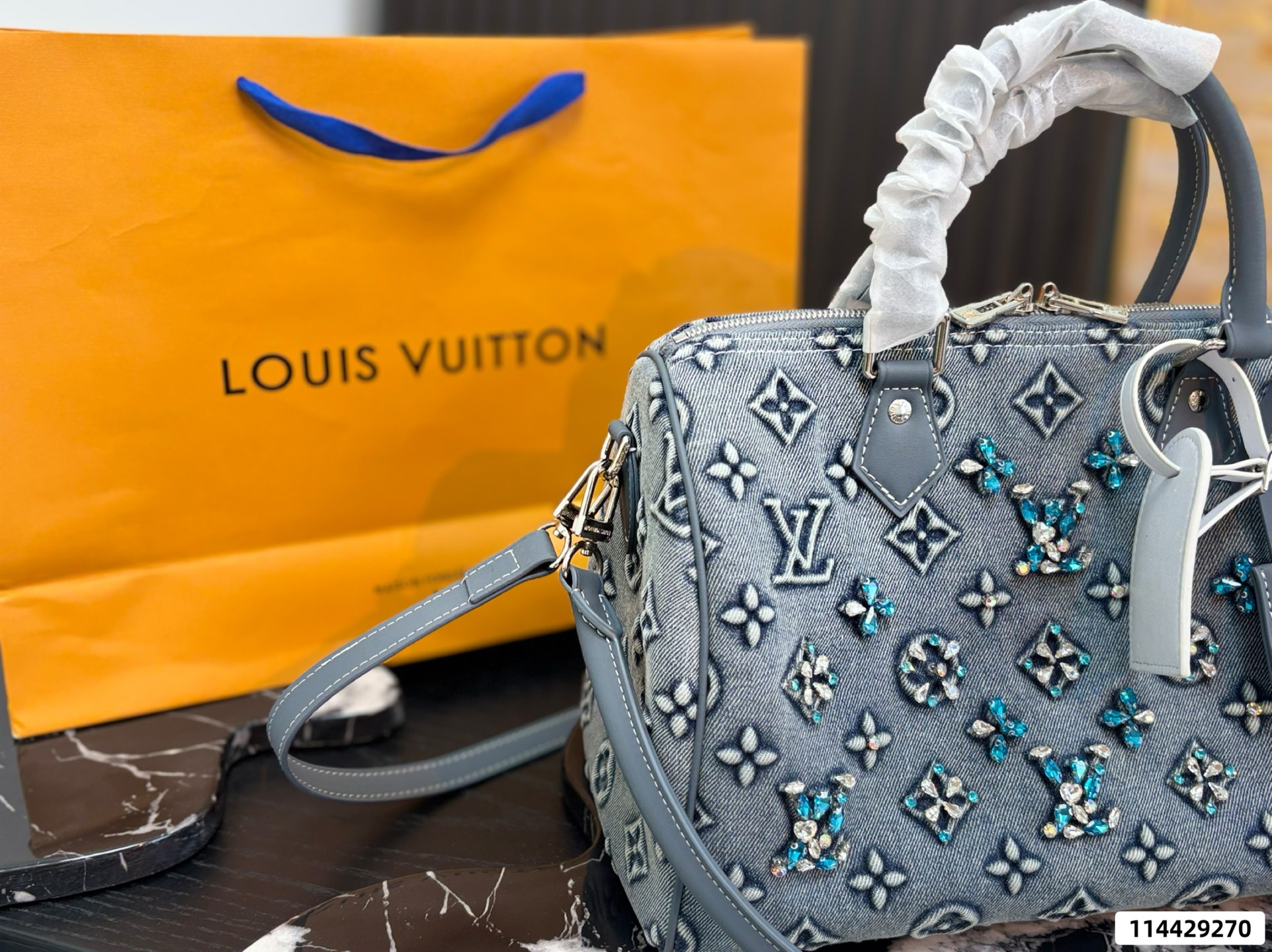 LV Speedy Soft 30 Pillow Case - Image 4