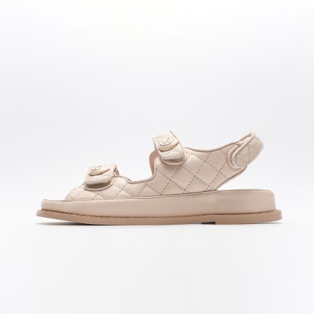 Chanel Velcro Slide Sandals Slippers Slide - Image 3