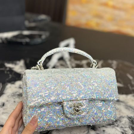 Chanel 23s Mini CF Handle Bag - Image 8