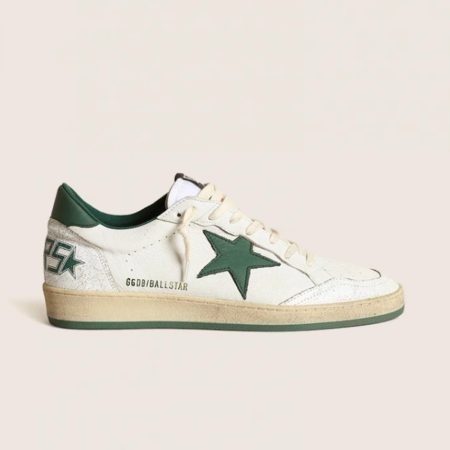 Golden Goose Ball Star Leather round-soled platform sneakers - Image 8