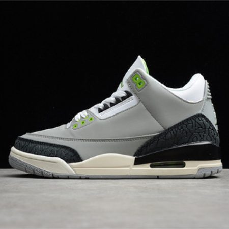 AIR JORDAN 3 RETRO ??CHLOROPHYLL???? 136064 006 - Image 3