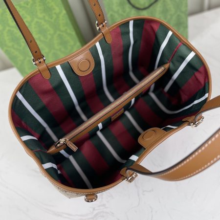 Gucci GG Emblem Large Tote Bag Top Quality - Image 7