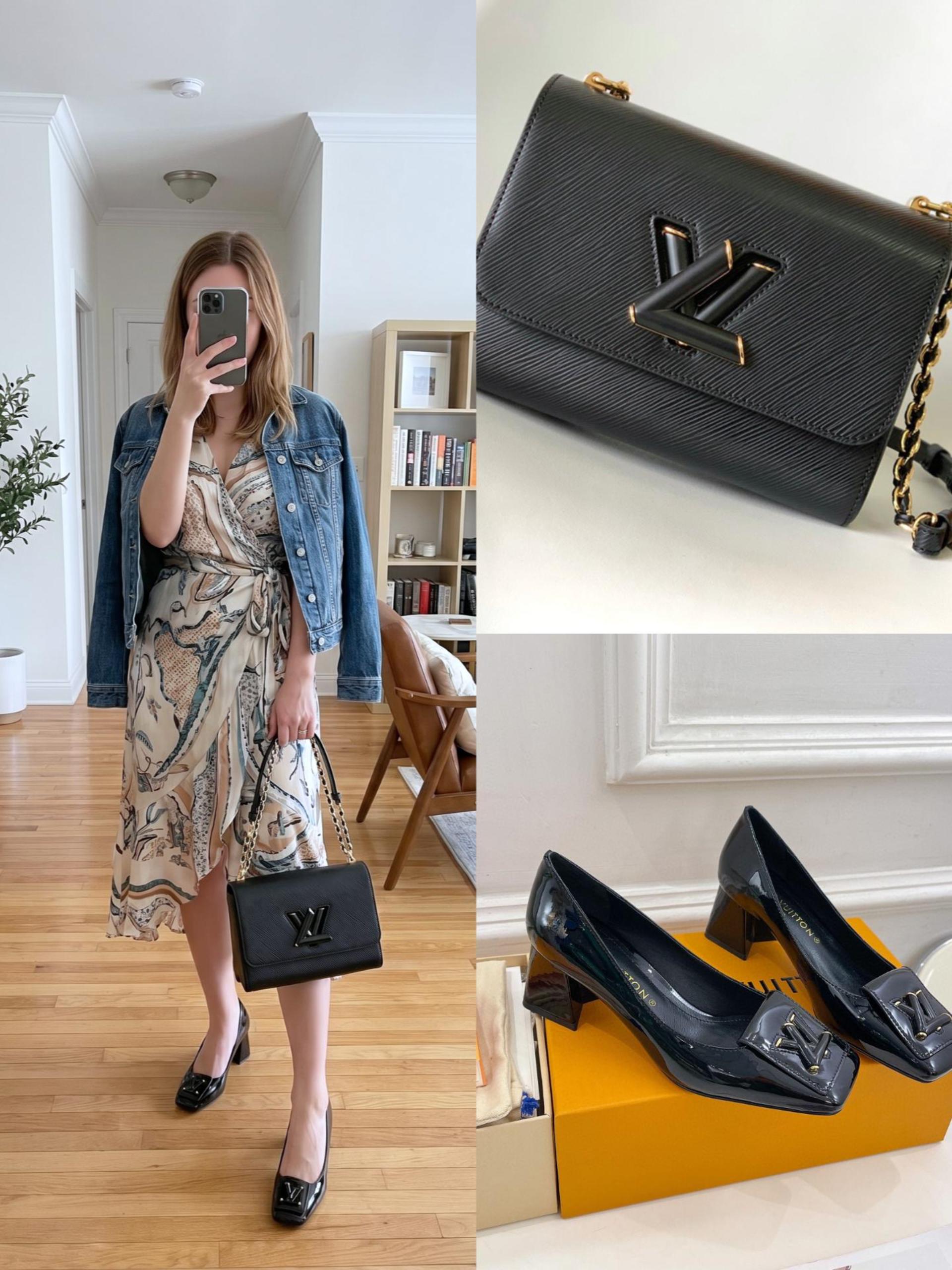 LV Shoes & Bag Set - Image 1