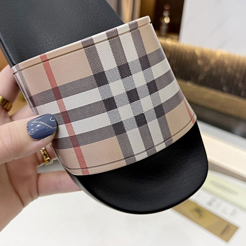 Burberry Check Printing Leisure And Comfort Shoes Sandal - Image 9