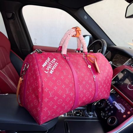LV Keepall Bandouliere 50 Monogram Heritage - Image 3