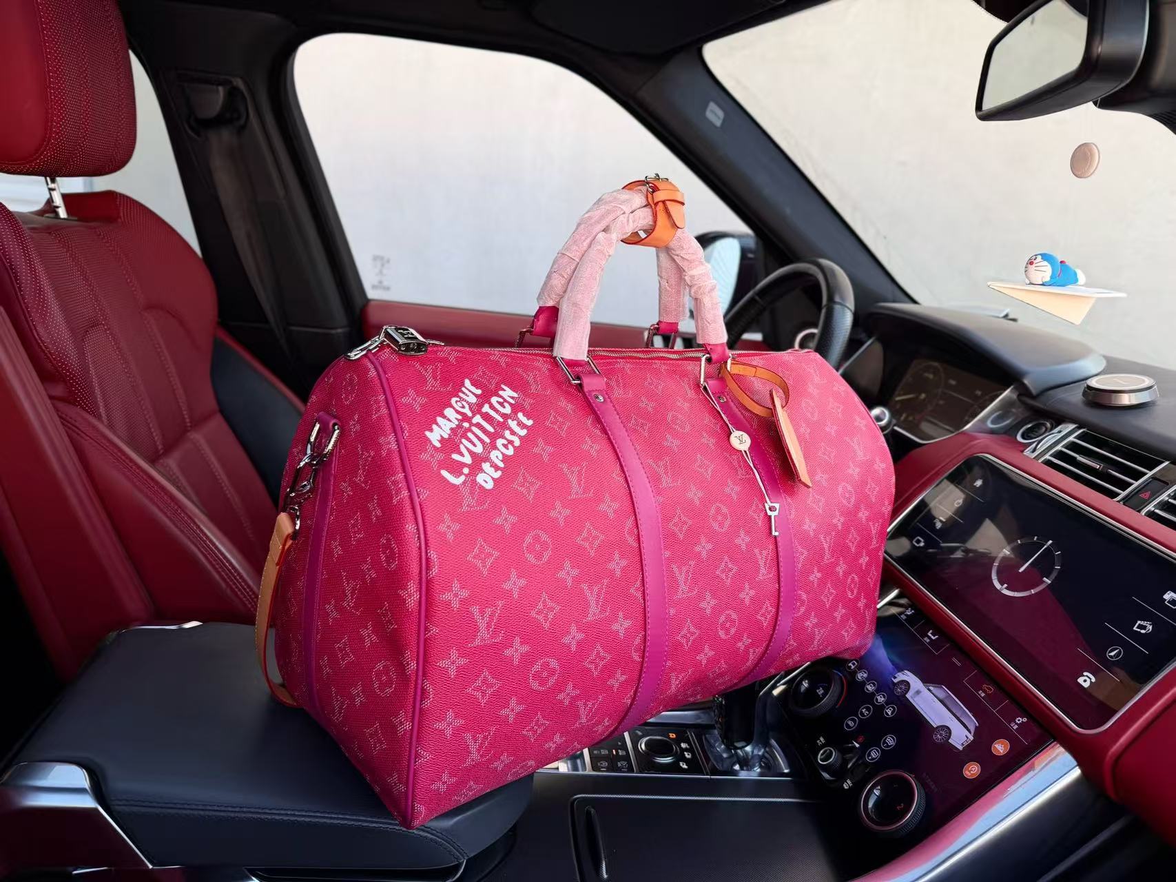 LV Keepall Bandouliere 50 Monogram Heritage - Image 3