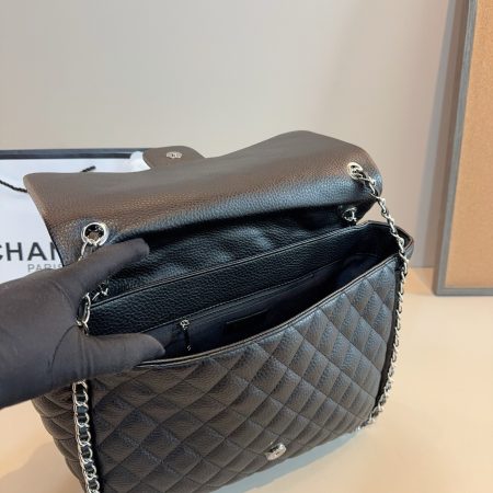 CHANEL Flap Caviar Chain Around Shoulder Bag - Image 9
