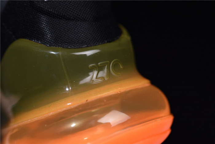 NIKE mens AIR MAX 270 Tonal Orange black AH8050-008 - Image 3
