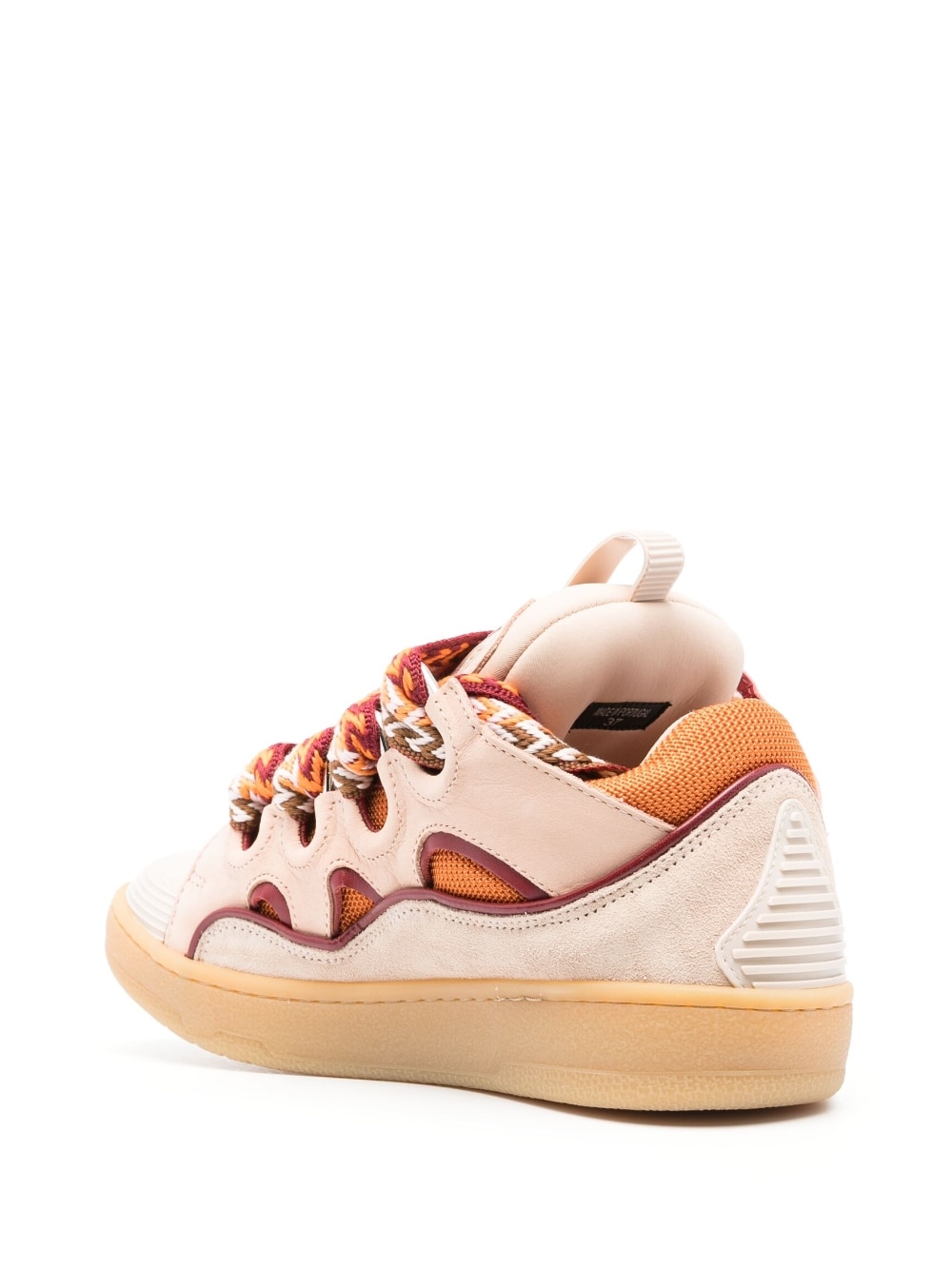 Lanvin LEATHER CURB SNEAKERS - Image 4