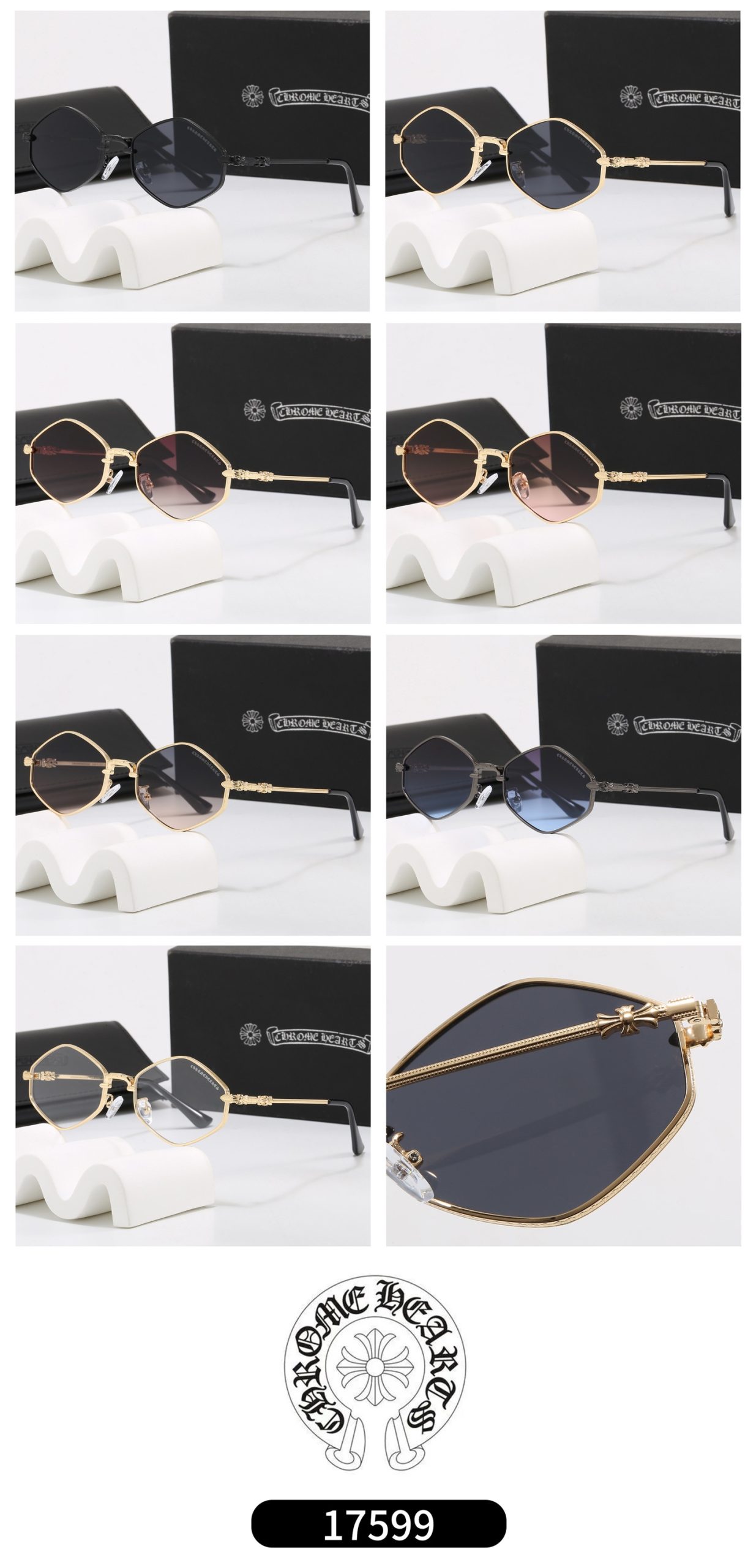 Chrome Hearts Fashionable Sunglasses - Image 2