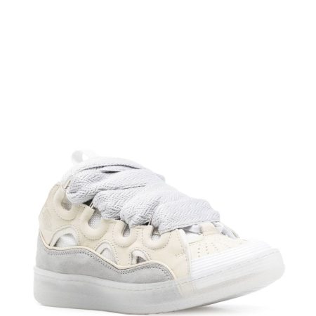 Lanvin LEATHER CURB SNEAKERS - Image 2