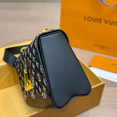 LV Calfskin Since 1854 Embroidered Twist MM - Image 8