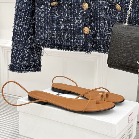 Celine Open-Toe Flat Sandals - Image 2
