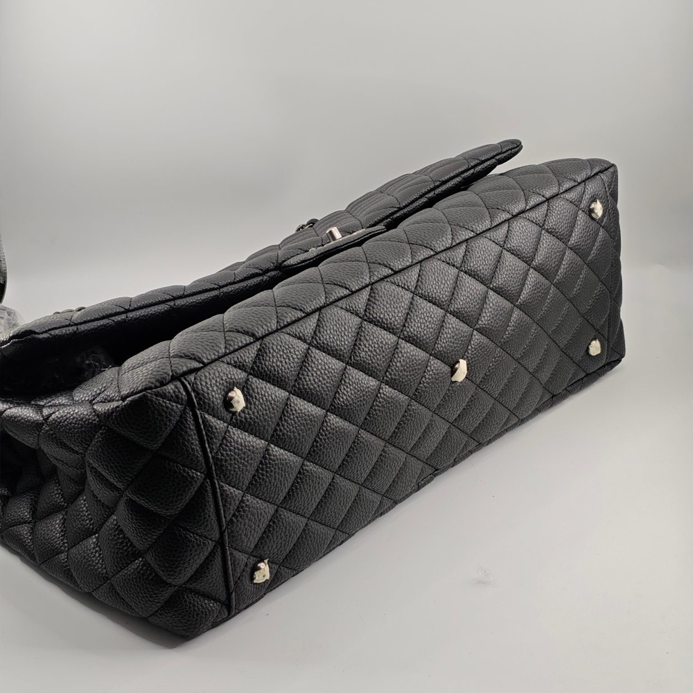 Chanel CF 45 Caviar Airlines XXL Flap Travel Bag - Image 7
