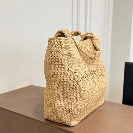 YSL Woven Tote Bag - Image 2