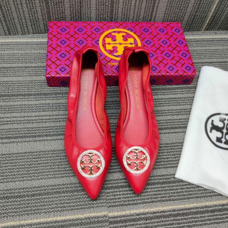 Tory Burch Stylish And Elegant Ballet Flats Sandals Slide - Image 9
