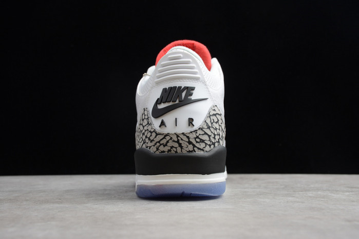 AIR JORDAN 3 RETRO NRG "FREE THROW LINE" white mens 923096-101 - Image 14