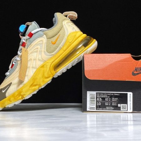 Travis Scott x Nike Air Max 270 React CT2864-200 - Image 7
