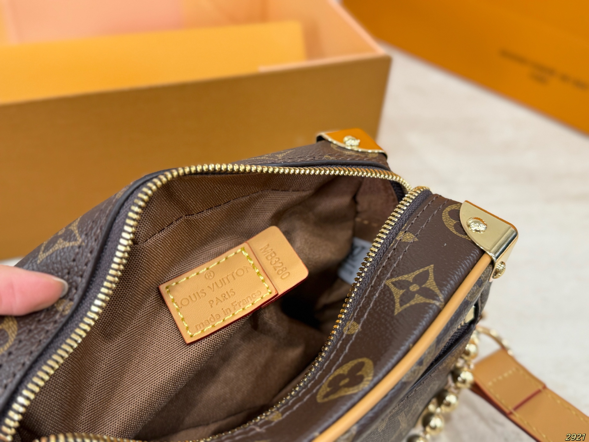 LV Mini Soft Trunk Monogram Bag - Image 11