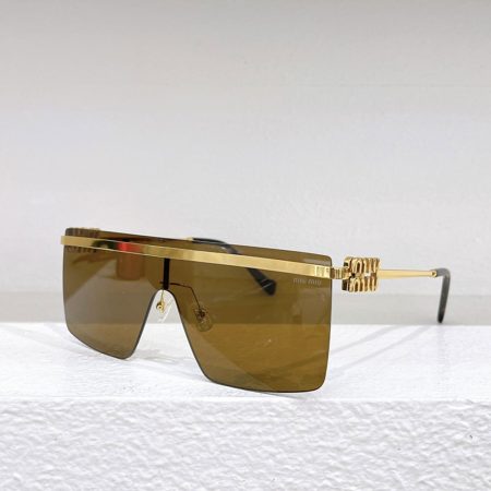 MIU MIU Thin Metal Mirror legs  Sunglasses Top quality - Image 1
