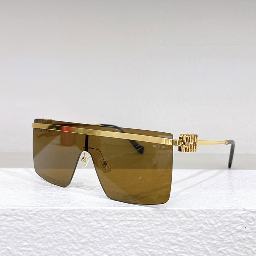 MIU MIU Thin Metal Mirror legs  Sunglasses Top quality - Image 1