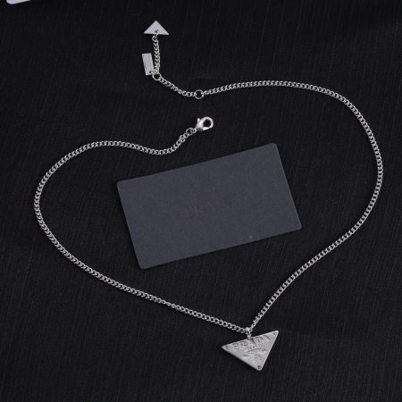 Prada triangle necklace - Image 2