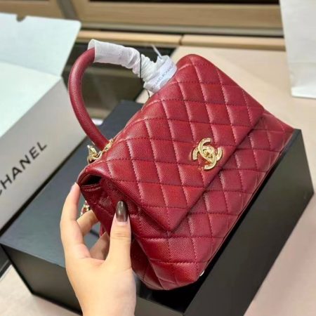 Chanel Coco Handle Bag Small Mirror Version 10A - Image 9