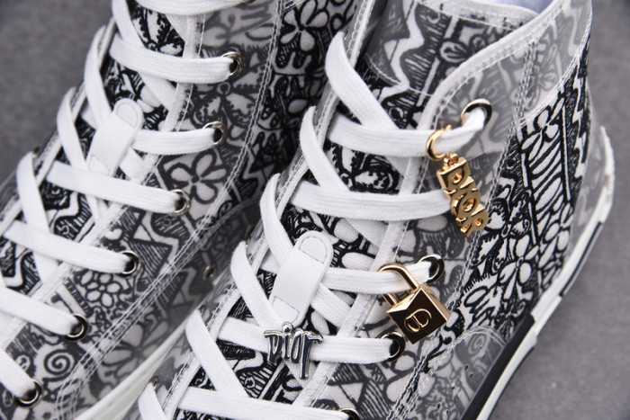 Dior B23 OBLIQUE HIGH TOP Shoes T00853H072 - Image 11