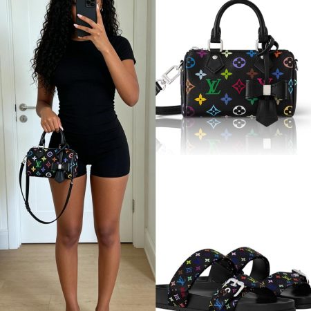 LV Shoes & Bag Set
