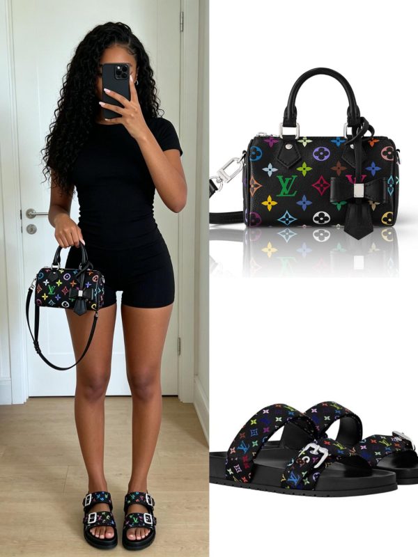 LV Shoes & Bag Set