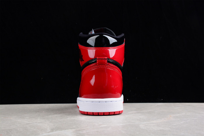 AIR JORDAN 1 HIGH OG BRED PATENT 555088-063 - Image 3