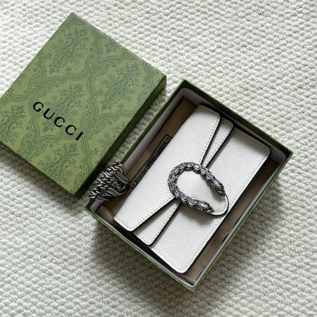 GUCCI Leather Dionysus MiniChain Bag. - Image 9