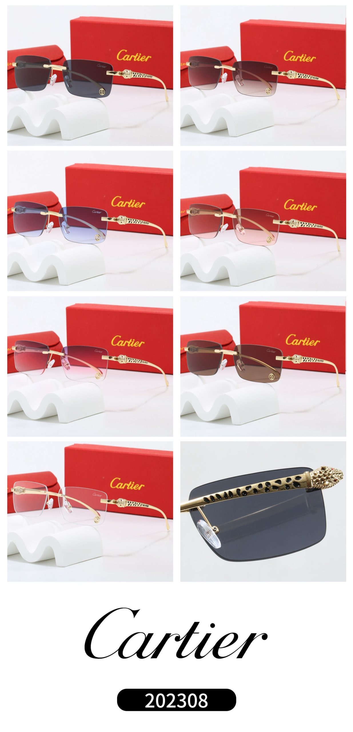 Cartier Fashionable Sunglasses - Image 1